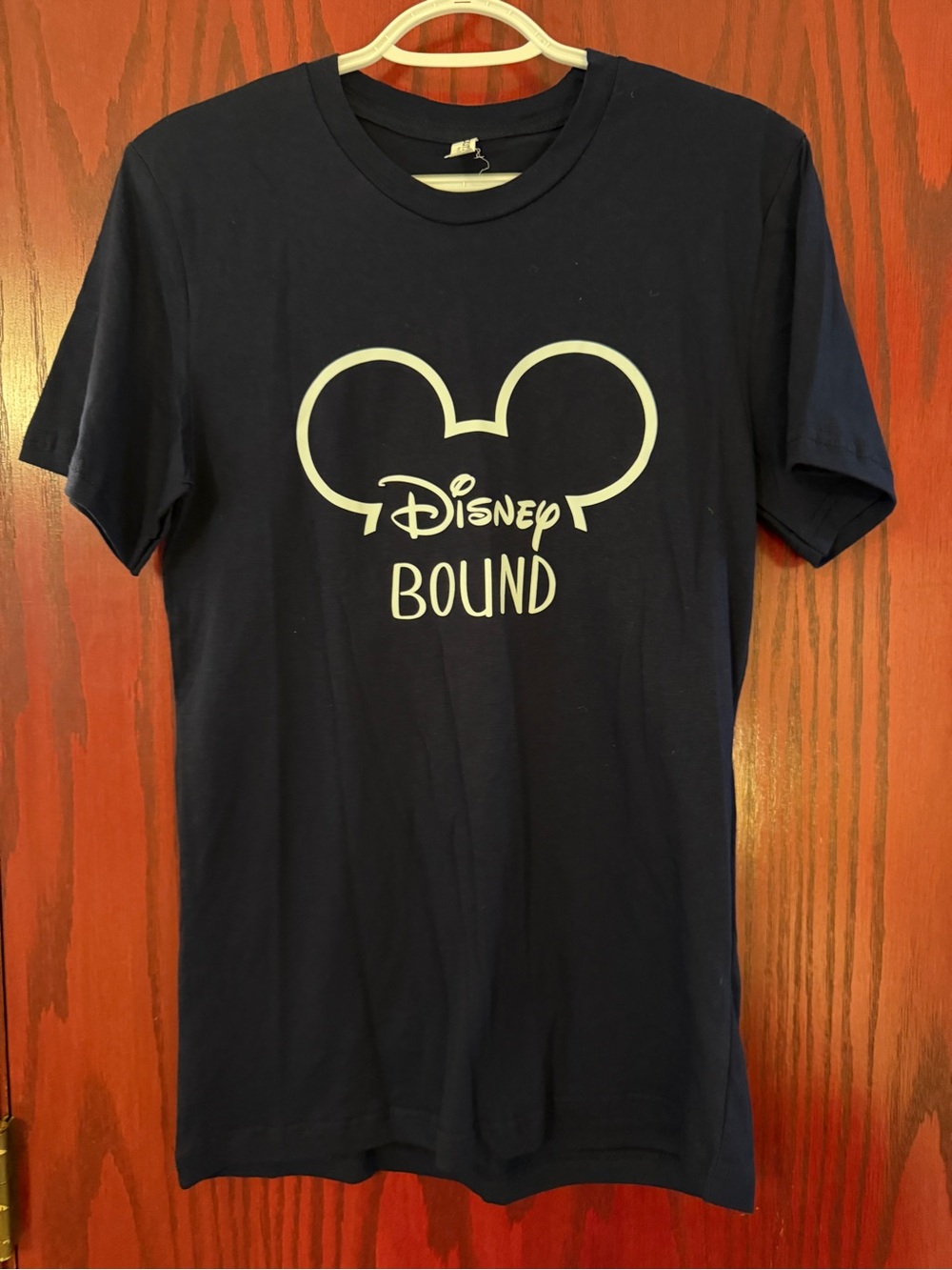 Disney Bound Navy Graphic Tee-Adult small